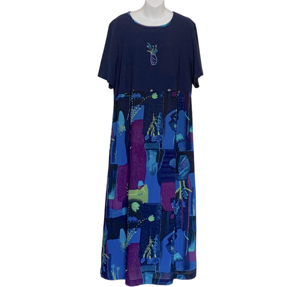 NWT Teddi Woman Wearable Art Dress Size 1X